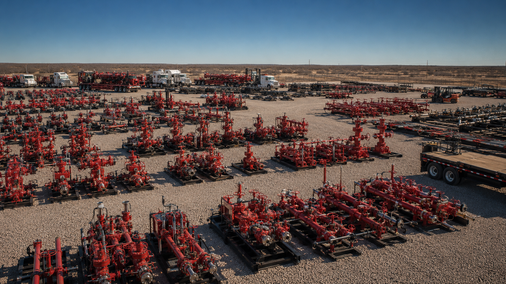 Titan equipment yard